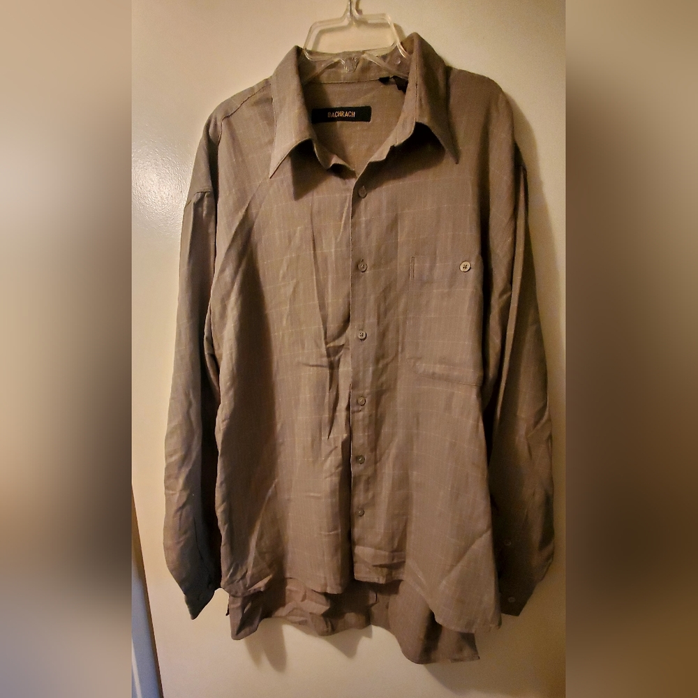 Bachrach Shirt Men Size Large